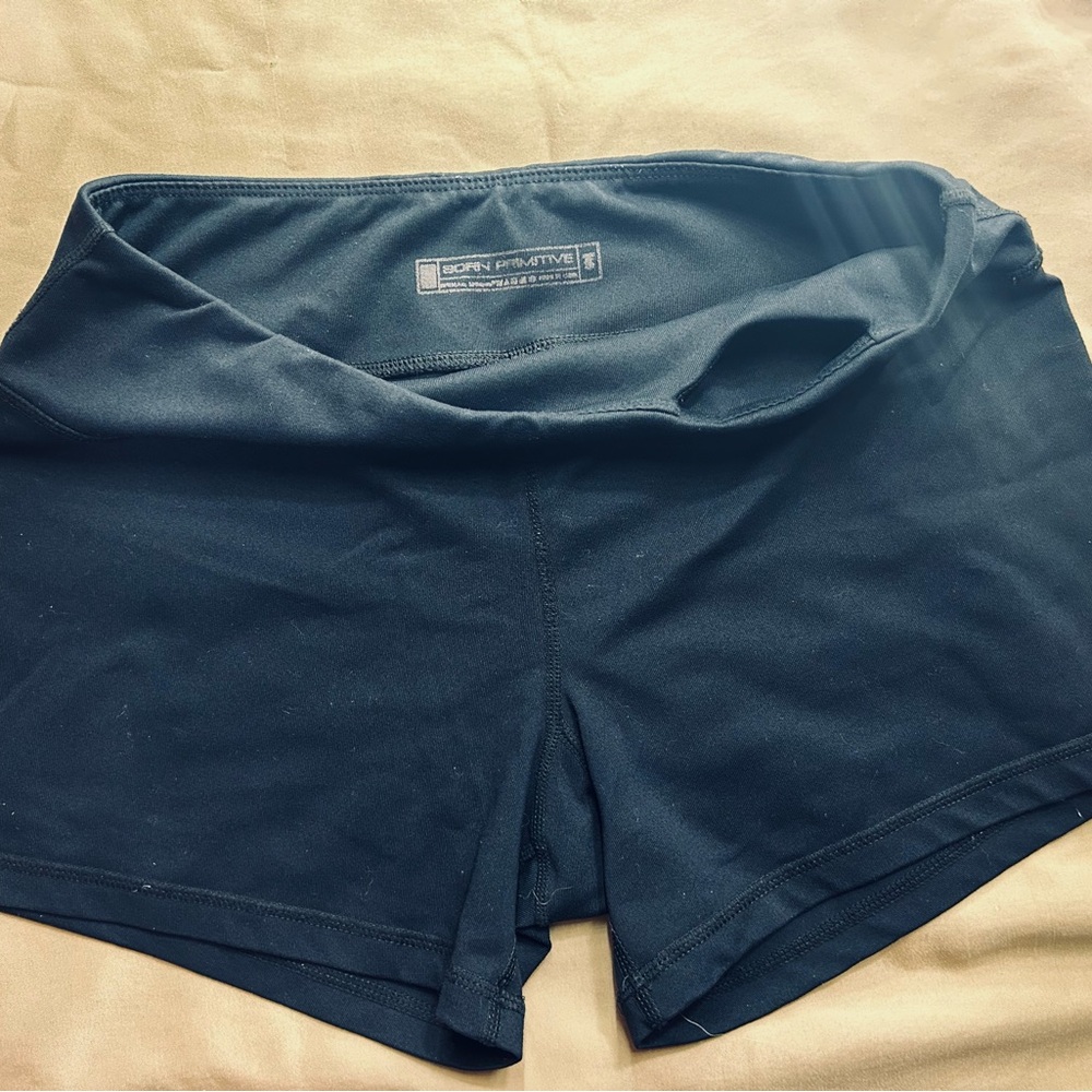 Born Primitive Navy Athletic Shorts